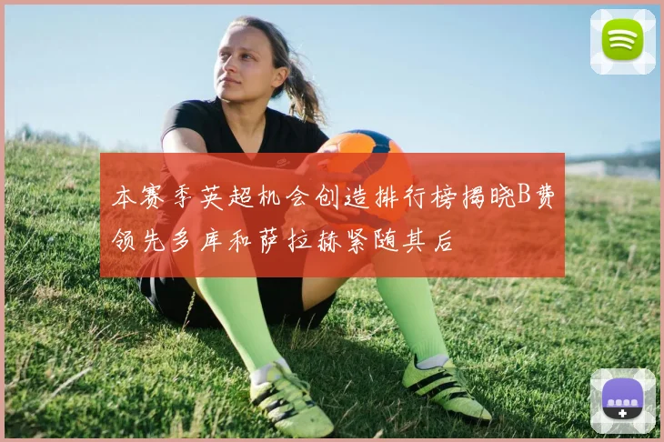 本赛季英超机会创造排行榜揭晓B费领先多库和萨拉赫紧随其后